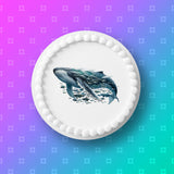Humpback Whale 03 Edible Icing Cake Topper or Ribbon