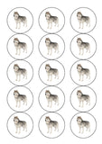 Husky Dog 03 Edible Icing Cake Topper or Ribbon