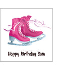 Ice Skates 02 Edible Icing Cake Topper