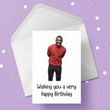 Idris Elba Birthday Card