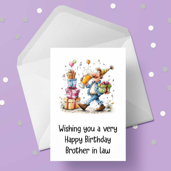 Birthday Card for Brother in Law 07