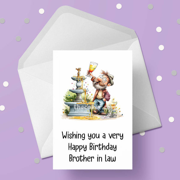 Birthday Card for Brother in Law 08