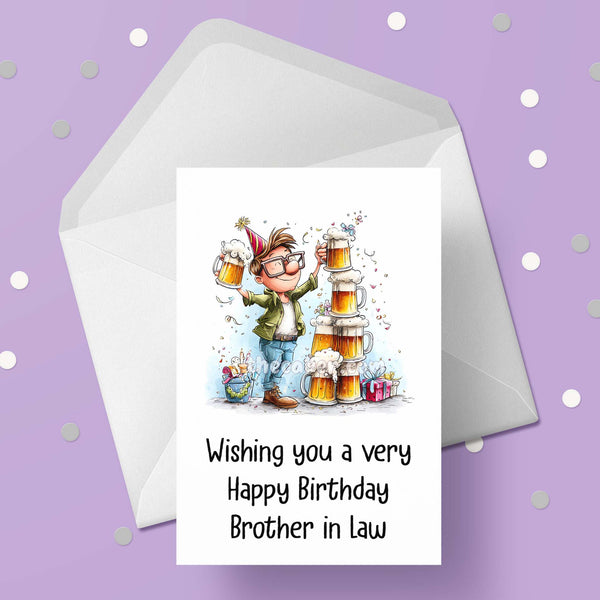 Birthday Card for Brother in Law 09