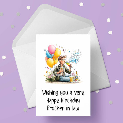 Birthday Card for Brother in Law 10