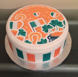 Ireland / Irish Edible Icing Cake Topper 01