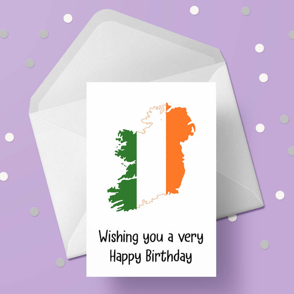 Ireland / Irish 02 Birthday Card