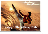 Jean Claude Van Damme Edible Icing Cake Topper