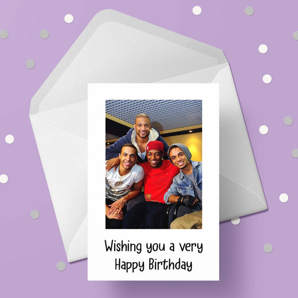 JLS 02 Birthday Card