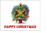 Jamaican Christmas Cake Topper 01