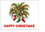 Jamaican Christmas Cake Topper 02