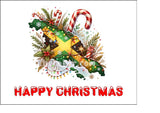 Jamaican Christmas Cake Topper 03