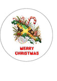 Jamaican Christmas Cake Topper 03