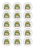 Jamaican Christmas Cake Topper 04
