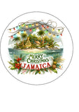 Jamaican Christmas Cake Topper 04