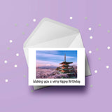 Japan / Japanese Theme Birthday Card 02