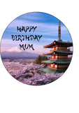 Japan / Japanese Theme Edible Icing Cake Topper 02
