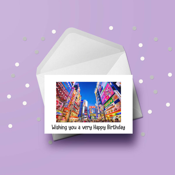 Japan / Japanese Theme Birthday Card 03