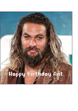 Jason Momoa 01  Edible Icing Cake Topper or Ribbon