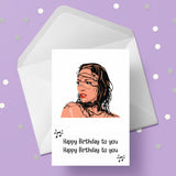Jennifer Lopez 02 Edible Icing Cake Topper