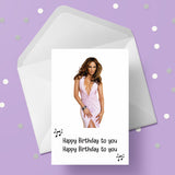 Jennifer Lopez 02 Edible Icing Cake Topper