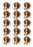 Jennifer Lopez 03 Edible Icing Cake Topper