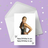 Jennifer Lopez 03 Edible Icing Cake Topper