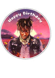 Juice Wrld Edible Icing Cake Topper or Ribbon