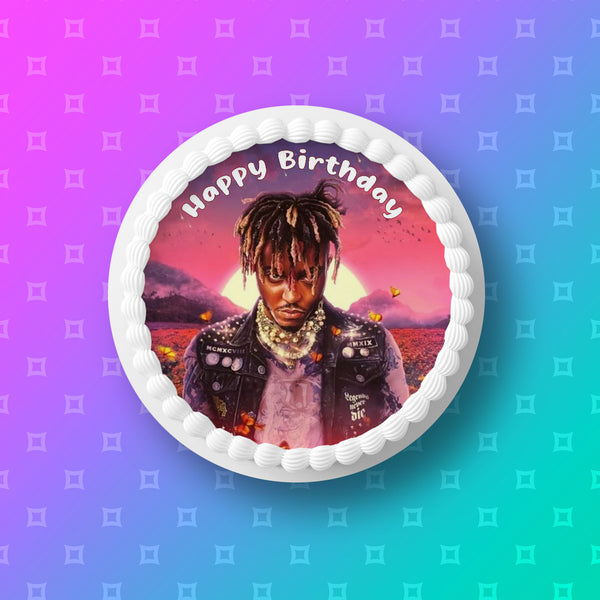 Juice Wrld Edible Icing Cake Topper or Ribbon – the caker online