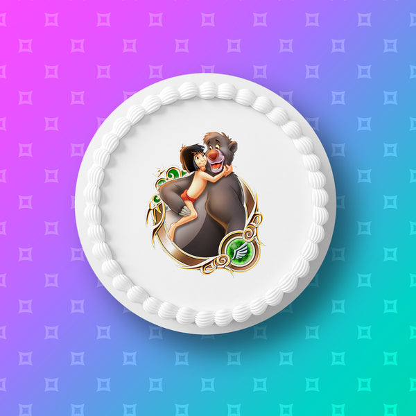 Jungle Book 03 Edible Icing Cake Topper