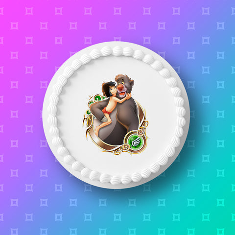 Jungle Book 03 Edible Icing Cake Topper