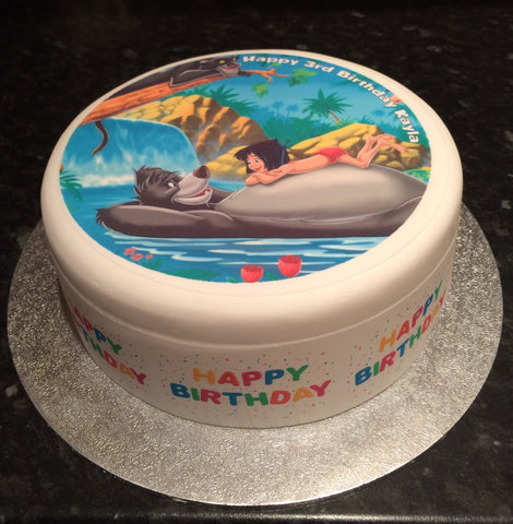 Jungle Book Edible Icing Cake Topper 01