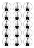 Keir Starmer 01 Edible Icing Cake Topper or Ribbon