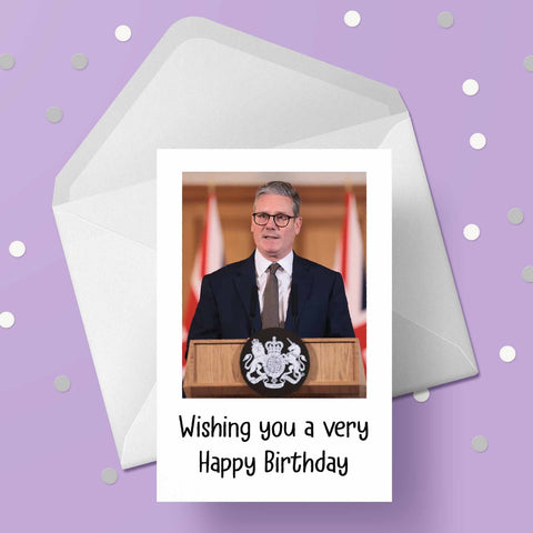 Keir Starmer 02 Birthday Card