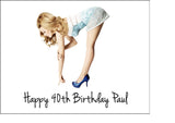 Kylie Minogue 03 Edible Icing Cake Topper or Ribbon