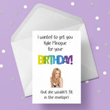 Kylie Minogue 03 Edible Icing Cake Topper or Ribbon