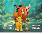 Lion King Edible Icing Cake Topper 03