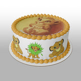 Lion King Edible Icing Cake Topper 04 - Simba