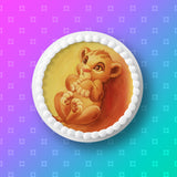 Lion King Edible Icing Cake Topper 04 - Simba