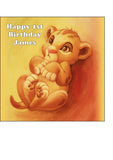 Lion King Edible Icing Cake Topper 04 - Simba