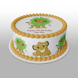 Lion King Edible Icing Cake Topper 05