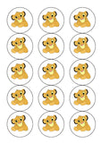 Lion King 06 Edible Icing Cake Topper or Ribbon