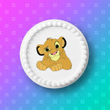 Lion King 06 Edible Icing Cake Topper or Ribbon