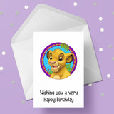 Lion King 08 Birthday Card