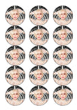 Lady Gaga 01 Edible Icing Cake Topper or Ribbon