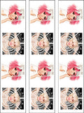 Lady Gaga 02 Edible Icing Cake Topper or Ribbon