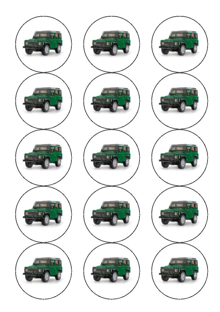 Land Rover 05 Edible Icing Cake Topper – the caker online