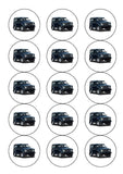 Land Rover 01 Edible Icing Cake Topper
