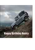 Land Rover 02 Edible Icing Cake Topper