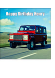 Land Rover 04 Edible Icing Cake Topper
