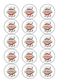 Las Vegas Sign 02 Edible Icing Cake Topper or Ribbon